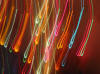 Christmas lights streaks 3