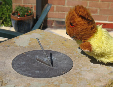 Auntie Sheila's sundial