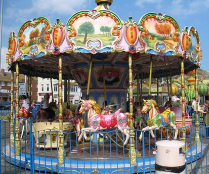 Hastings Flamingo Park Gallopers Carousel ride