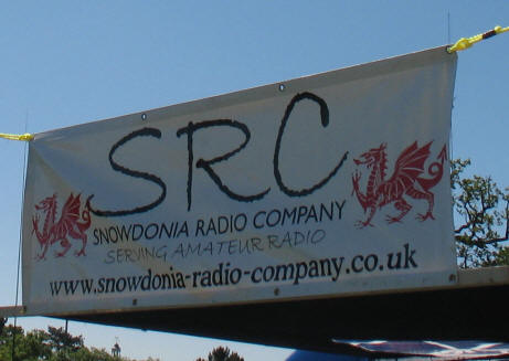 Snowdonia Radio Company banner at Luton Radio Rally