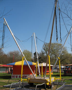 Jumping Frame Fairground Mote Park Maidstone