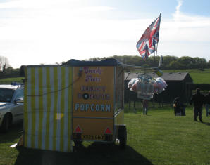 Candy floss stall