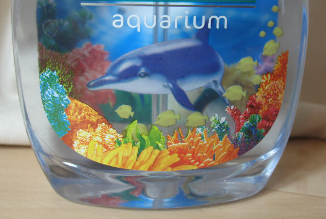 Aquarium handwash bottle dolphin