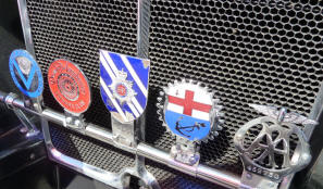 Petts Wood May Fayre - classic car badges 1