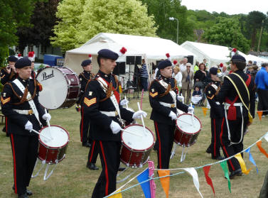 Cadets band, Pratts Bottom May Fayre