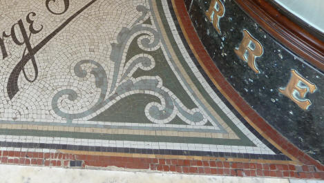 Shop door mosaic, Tunbridge Wells