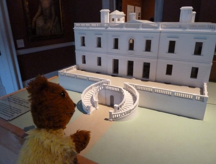 Greenwich Park - model of Queen's House