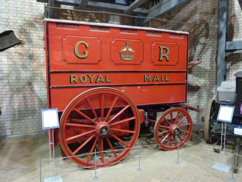 Old Royal Mail carriage