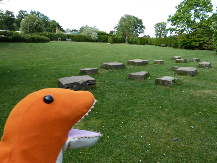 Dino finds chocolate-shaped rocks at Stockwood Park