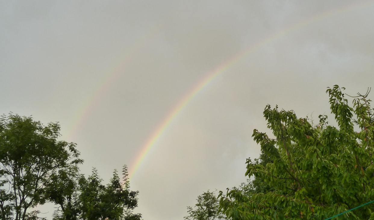 Double rainbow