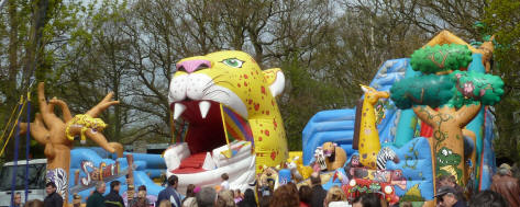 Petts Wood May Fayre - Bouncy castles