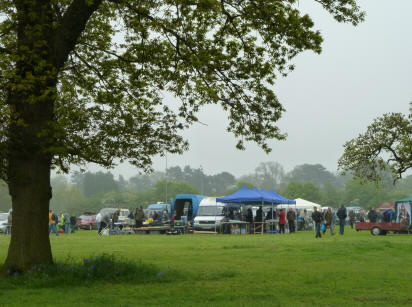 Dunstable Downs Radio Rally boot sale
