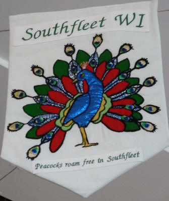 Quilts 4 London - Southfleet Peacock pennant