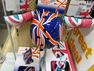 Union Jack cycle accessories