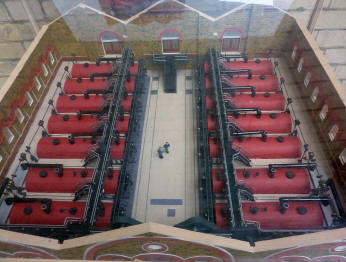 Model of twelve boilers in Boiler House