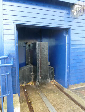 Floodgate shed by Erith pier
