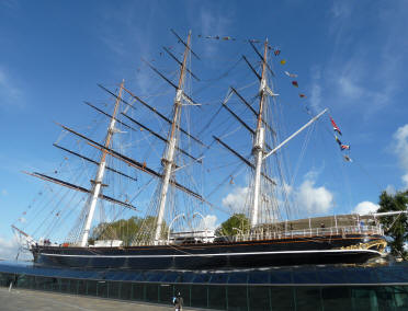 Cutty Sark and glass canopy