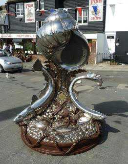 Hastings Winkle Club sculpture