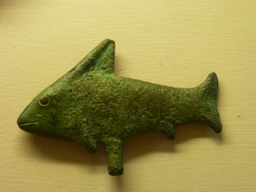 Egyptian fish ornament
