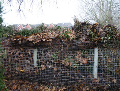 Priory compost enclosure