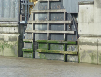 Thames Barrier closeup