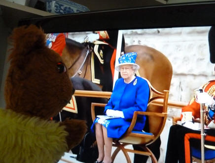 Queen at Trooping of the Colour