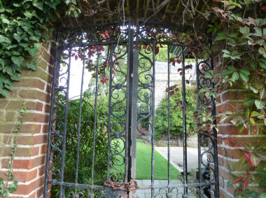 Hall Place garden gate