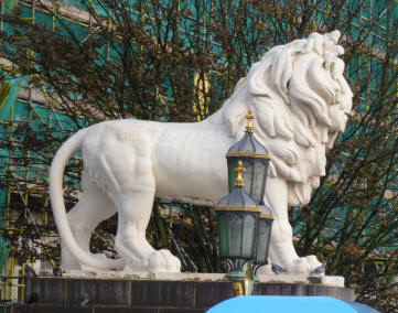 South Bank lion