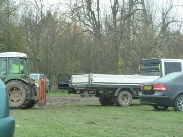 Tractor towing truck