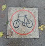 No cycling sign