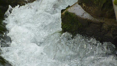 Below weir