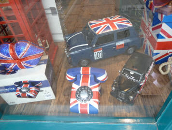 Union Jack souvenirs