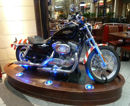 Harley Davidson motorbike