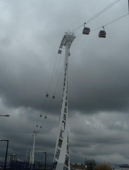 Cable car towers