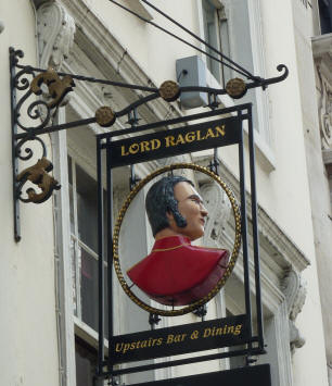 Lord Raglan pub sign