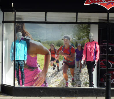 Shop window - runners