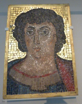 Mosaic of Young Jesus