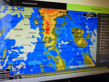 Weather map