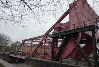 Surrey Docks bridge