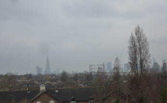 London from Stave Hill