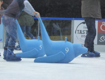 Skating aid seals