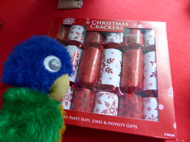 Christmas cracker box