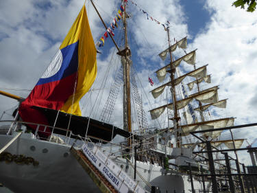 Colombian ship "Gloria"