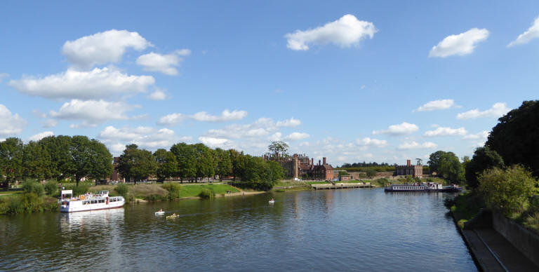 Thames view at Hampton Court