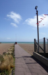 Walkway to sea