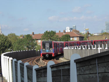 Docklands Light Railway at New Cross