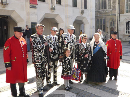 Pearly Kings and Queens event, Guildhall