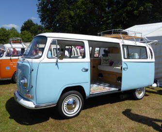 Vintage camper van