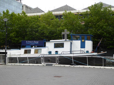 St Peter's Barge, West India Quay