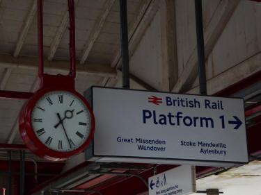 Amersham Station clock